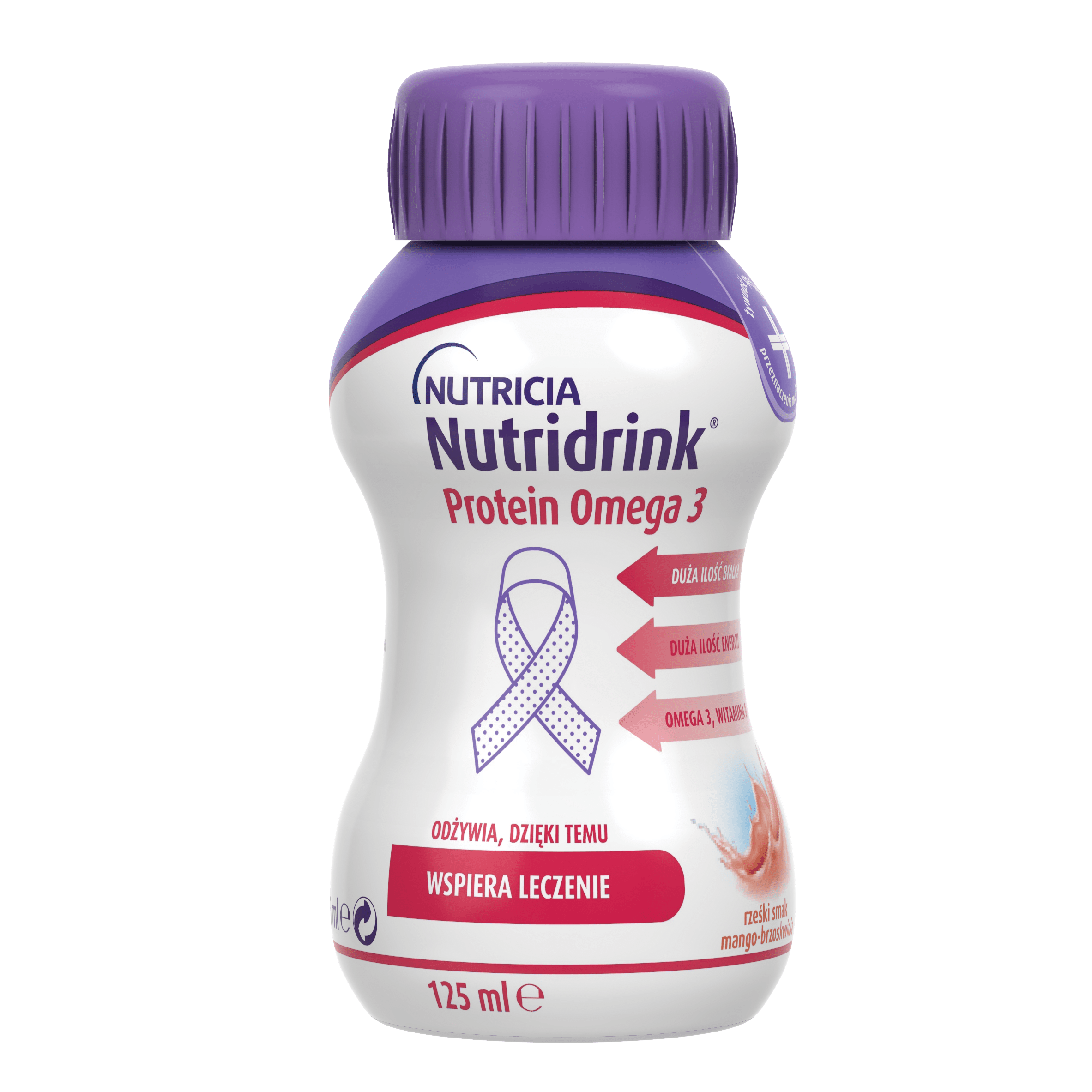 Nutridrink Protein Omega 3 virsiku-mango